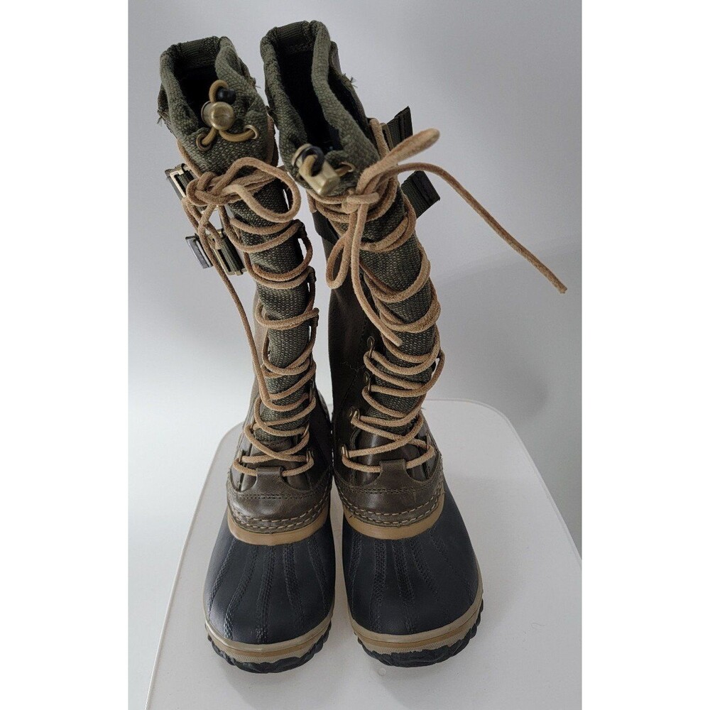 Sorel 'Conquest Carly II' Tall Waterproof Winter Riding Boots - Picture 3 of 10